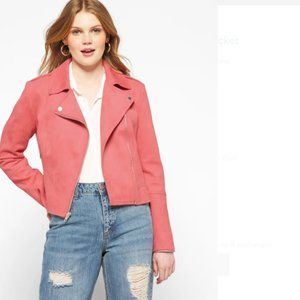 BB DAKOTA X STEVE MADDEN Crop It To Me Jacket Pink  NWT